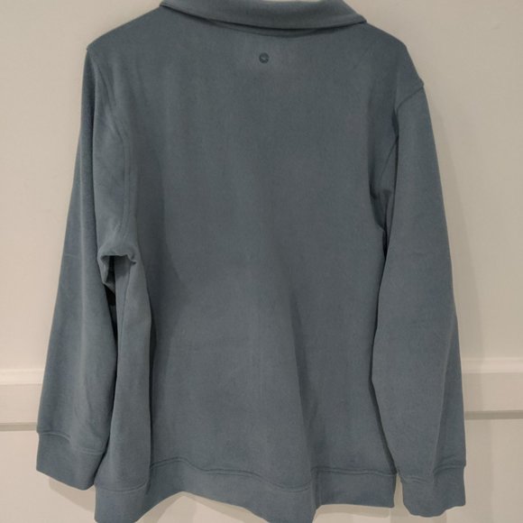 NWoT Hi-Tech Women's Full Sleeve Mock Neck Fleece Jacket Sweatshirt L $70 D263 - Picture 2 of 2